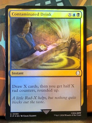 MTG Fallout Contaminated Drink PIP Foil Instant Nm-M | eBay