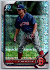 2022 Bowman Chrome Prospects Mega Box Mojo Refractor Blaze Jordan #BCP-243