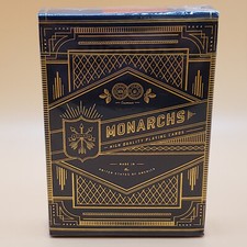 Monarchs Playing Cards - Navy V2 - Theory11 - New Sealed
