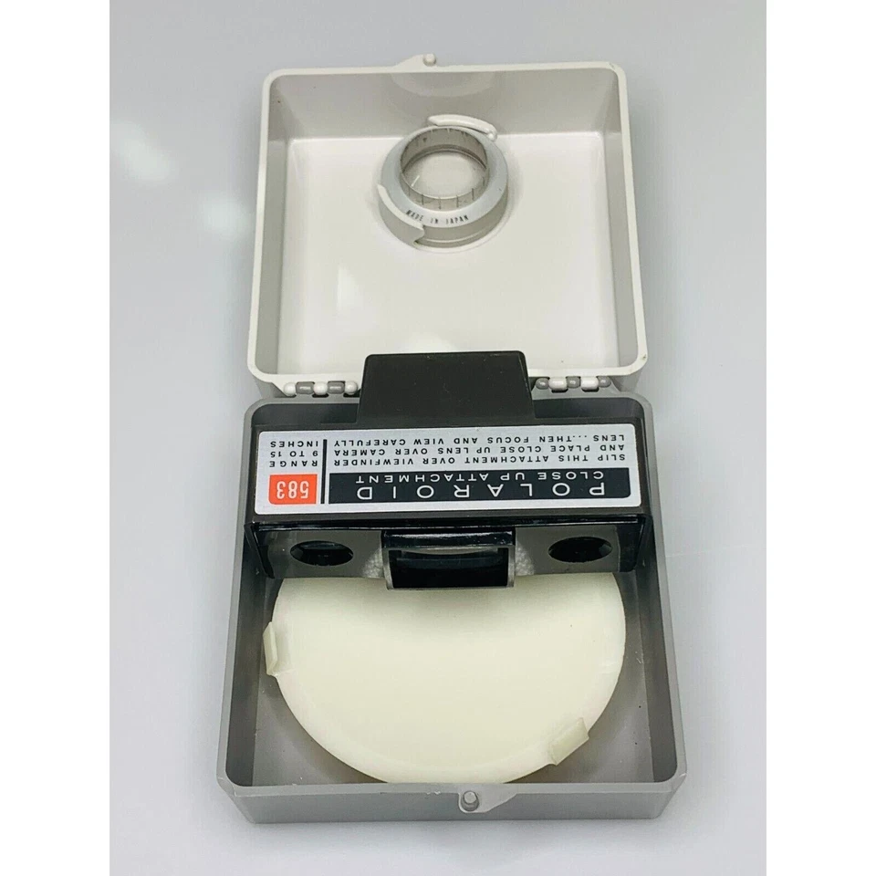 Kit Primer Plano Polaroid Vintage Nº 583 para cámaras Color Pack Foto 2 de 4