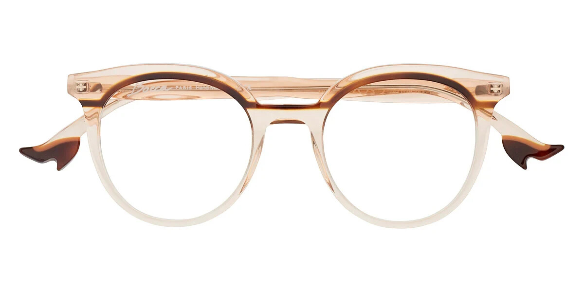 Petites lunettes de vue rondes Face à Face Bocca cristal