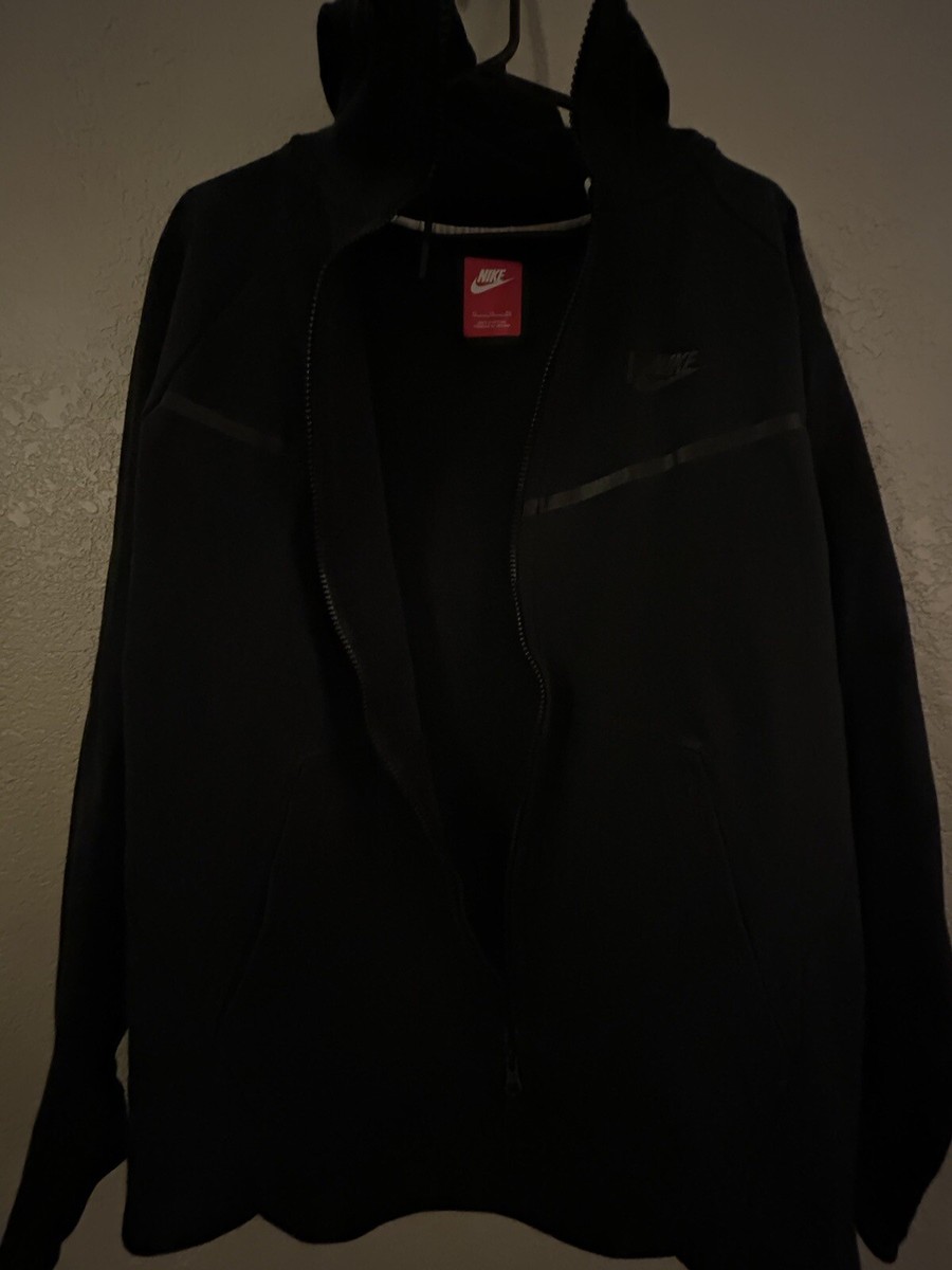 Nike Sportswear Tech Fleece Full Zip Men's Hoodie - Black CU4489