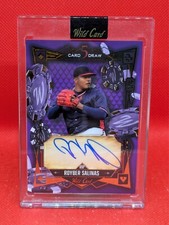 2024 Wild Card 5 Card Draw - Encased Auto - Autograph - Royber Salinas ***1/4***