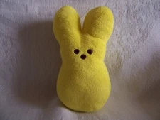 Peeps Plush Yellow Bunny Rabbit Bean Bag Stuffed Animal