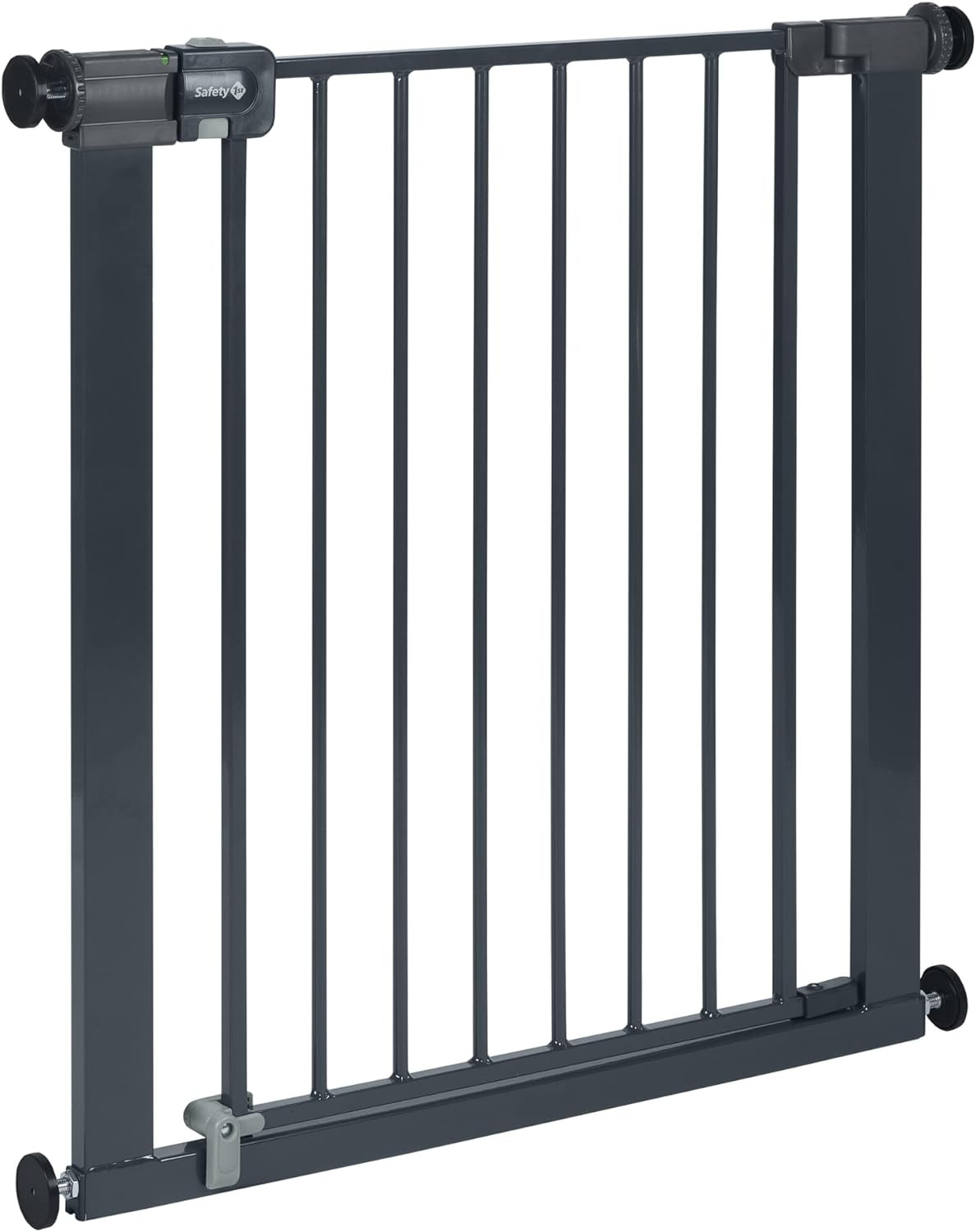 Barrière de sécurité enfant escalier 73-80cm max 108cm barrière métal noir Easy Close