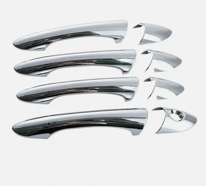 For Hyundai Sonata 2011-2014 Sedan Chrome Door Handle Covers Trims No Smart key