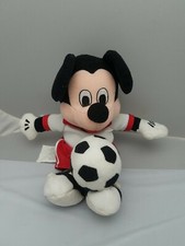Walt Disney Store And Parks Exclusive Soccer Mickey Mouse Mini Bean Bag Plush