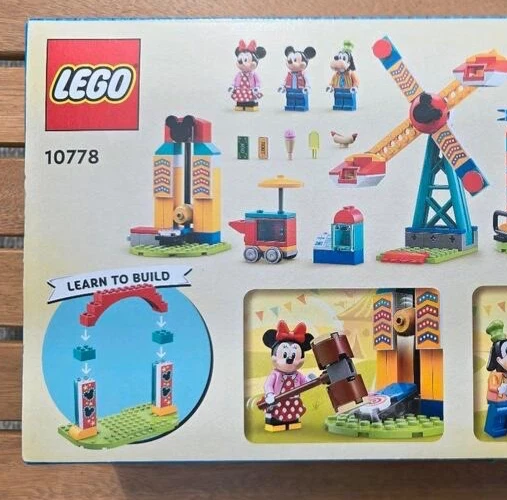 Lego Disney Mickey and Friends Mickey, Minnie and Goofy's Fairground Fun 10778 - Image 4 of 4