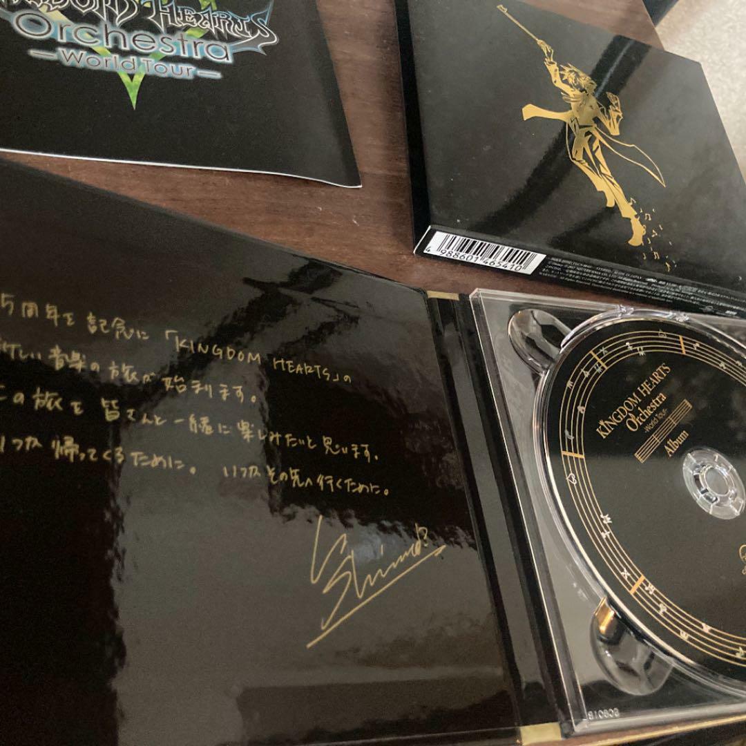 KINGDOM HEARTS Orchestra World Tour Album CD Square Enix
