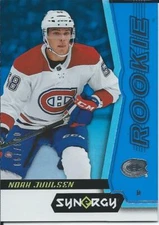2018-19 Upper Deck Synergy NOAH JUULSEN Rookie 033/799 Blue Parallel #74