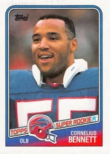 1988 Topps Football Cornelius Bennett Rookie Card #230 NM/MT BUFFALO BILLS/SHARP