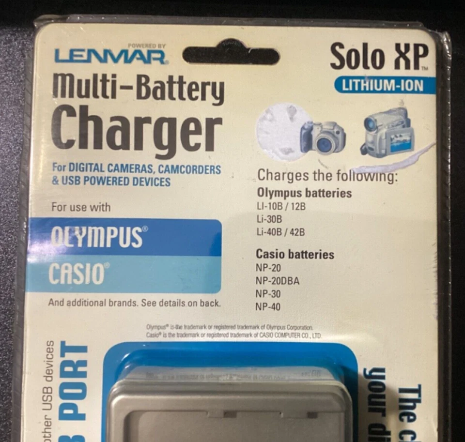 Lenmar Lithium-Ion Multi-Battery Charger Solo XP NEW IN PACKAGE - Image 2 of 4
