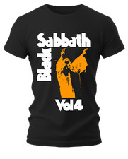 T-SHIRT Black Sabbath Vol 4 Shirt OZZY HOSBOURNE Tony Iommi HEAVY METAL