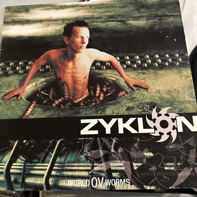 Zyklon - World Ov Worms LP 2001 Displeased Records D-00085 VG+ *NL