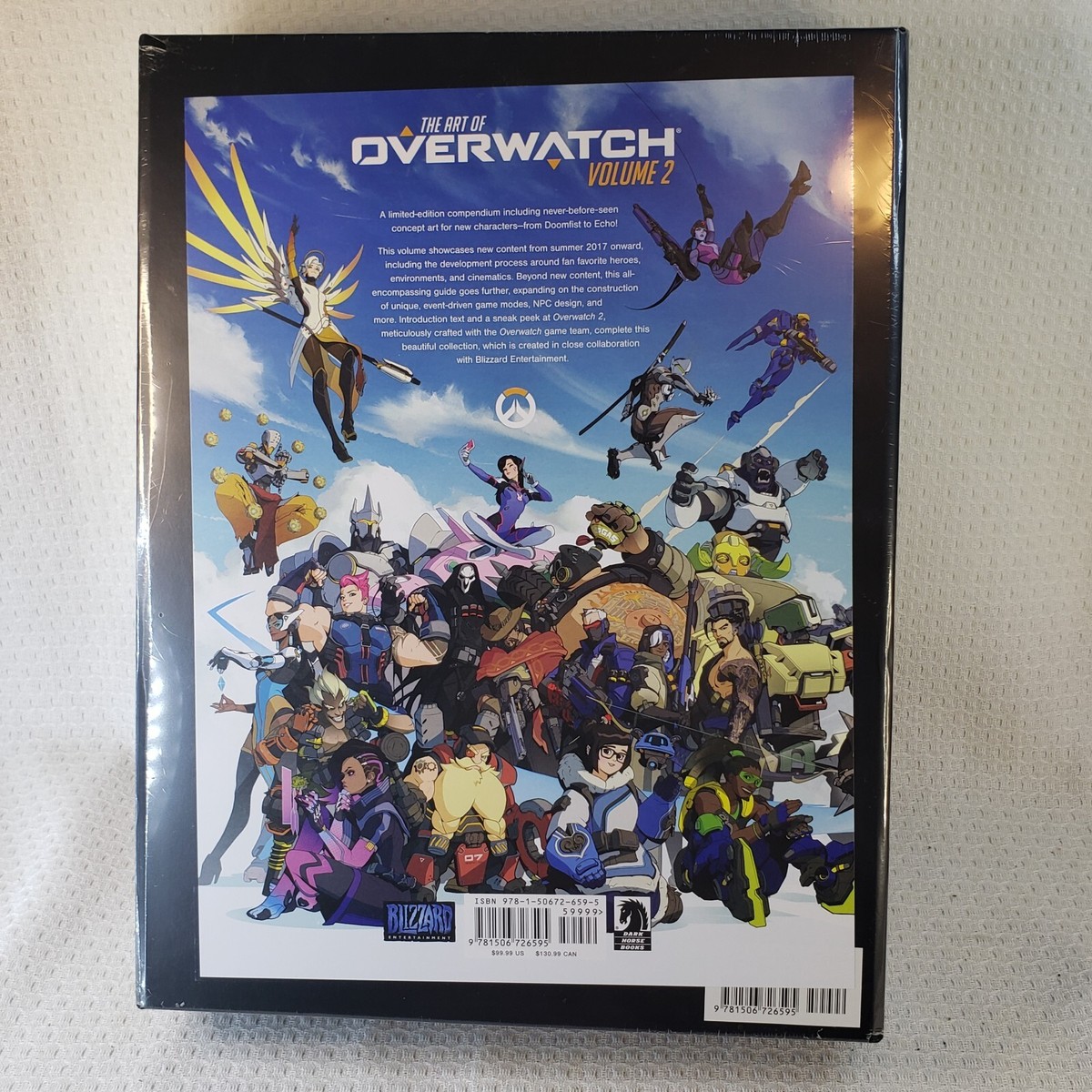 The Art of Overwatch Volume 2 Limited Edition HC Dark Horse Comics
