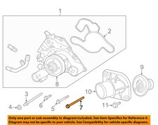 CHRYSLER OEM 03-23 1500 Classic Cooling Water Pump-Water Pump Bolt 6506268AA