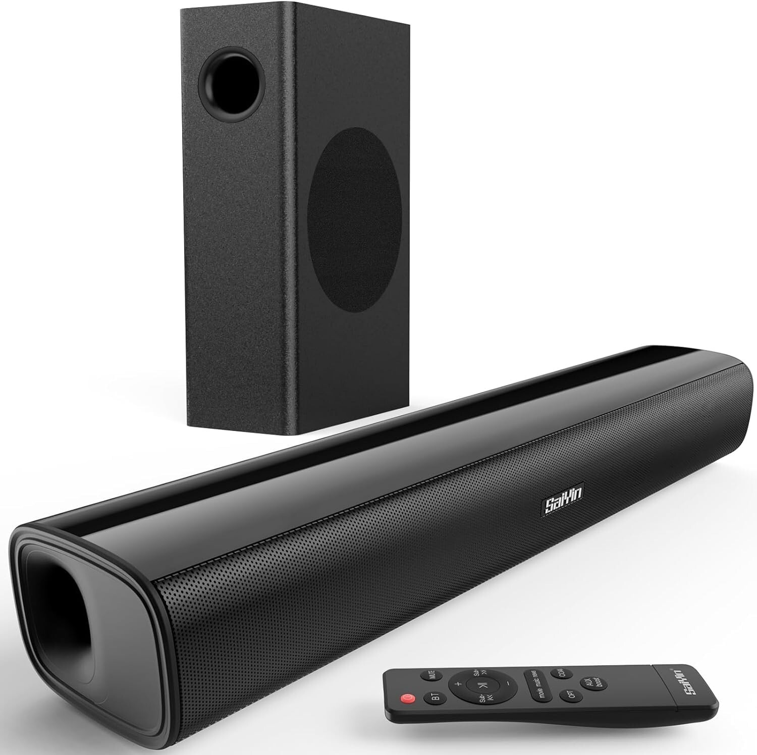 Dynamic Soundbar with Powerful 5-Inch Subwoofer - Immersive TV Audio Experience-image