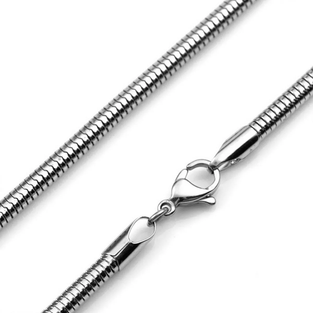 3mm silver 2024 snake chain