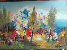 Quadro Originale di Antonino Pecoraro  Certificato e Sigillo In Ceralacca 