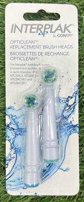 Electric Toothbrush Replacement Heads Interplak By Conair Opticlean 2 Each