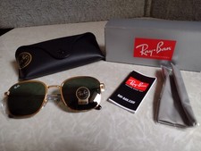 NWT, 203. MSRP, Ray-Ban 0RB 3720 Metal Square Sunglasses, 55mm