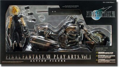 Kotobukiya Final Fantasy VII Cloud Strife & Hardy Daytona Action