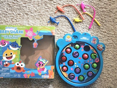 Pinkfong Baby Shark Let's Go Hunt Musical Fishing Game for Families & Kids NEW