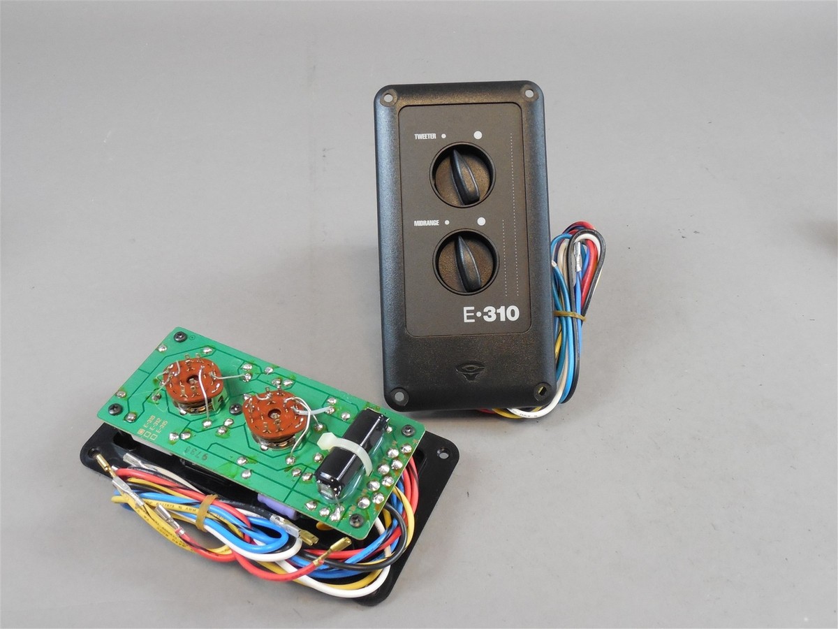 Lot of 2 Cerwin Vega E310 Adjustable 3 Way Crossover Network
