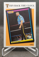 2016 Topps Heritage WWE Turn Back The Clock #6 BIG BOSS MAN wrestling card