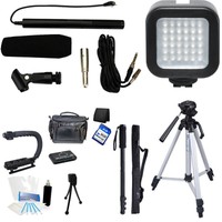7-piece Video & Mic Filmmaker Kit For Jvc Gz Gz Ex210 Ex555 Ex250 Ex515 Ex310 7-piece Video & Mic Filmmaker Kit For Jvc Gz Gz Ex210 Ex555 Ex250 Ex515 Ex310
