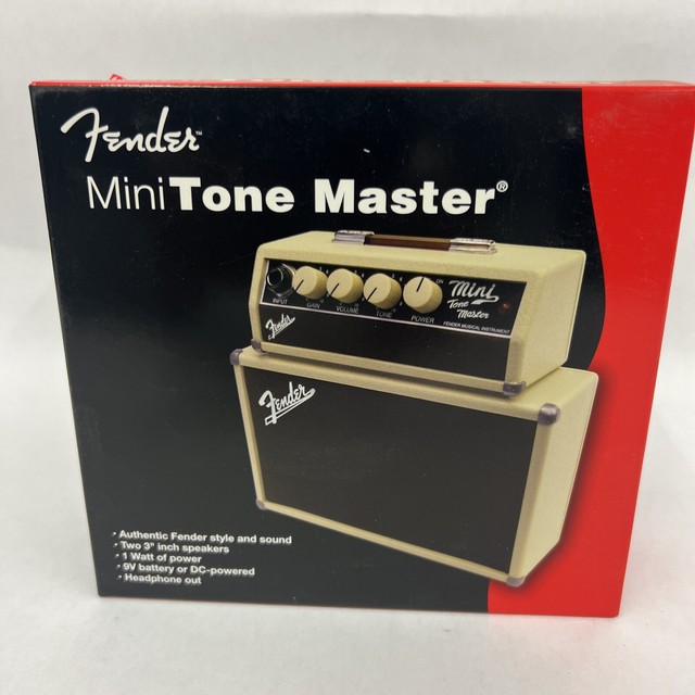 Fender 0234808000 Mini Tonemaster Battery Powered Electric Guitar Amp
