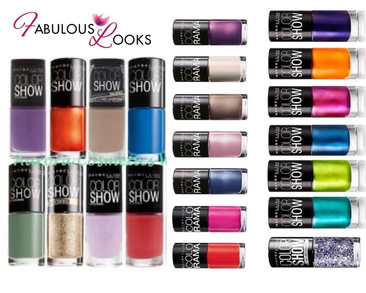 Maybelline Color Show Nagellack – Farbe 01 Go Bare, Rosa, Langanhaltend, Mit Pinsel
