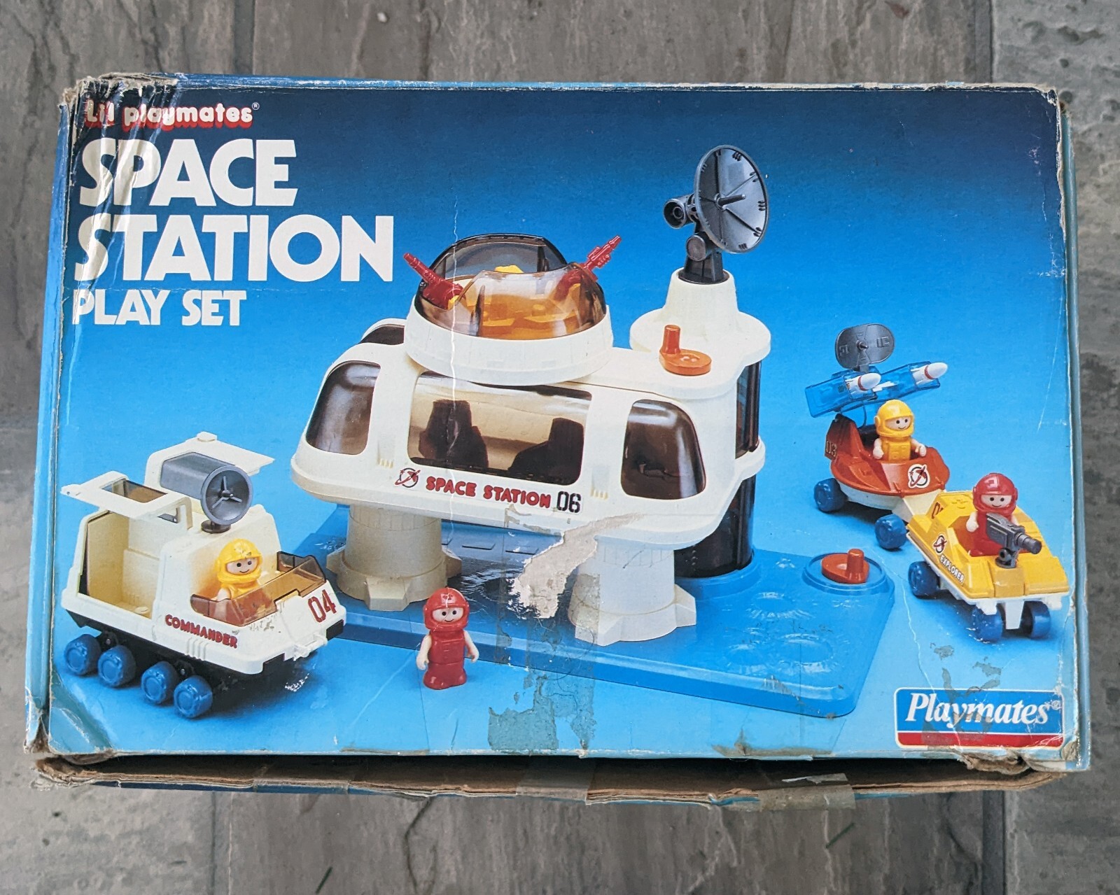 Base Spatiale UFO Vintage Playmates Toys 1984 - Station Spatiale 06 - Occasion - Collection Jouets Rétro