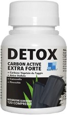 KutraLab® DETOX CARBONE ATTIVO VEGETALE EXTRA FORTE, Aerofagia E Meteorismo