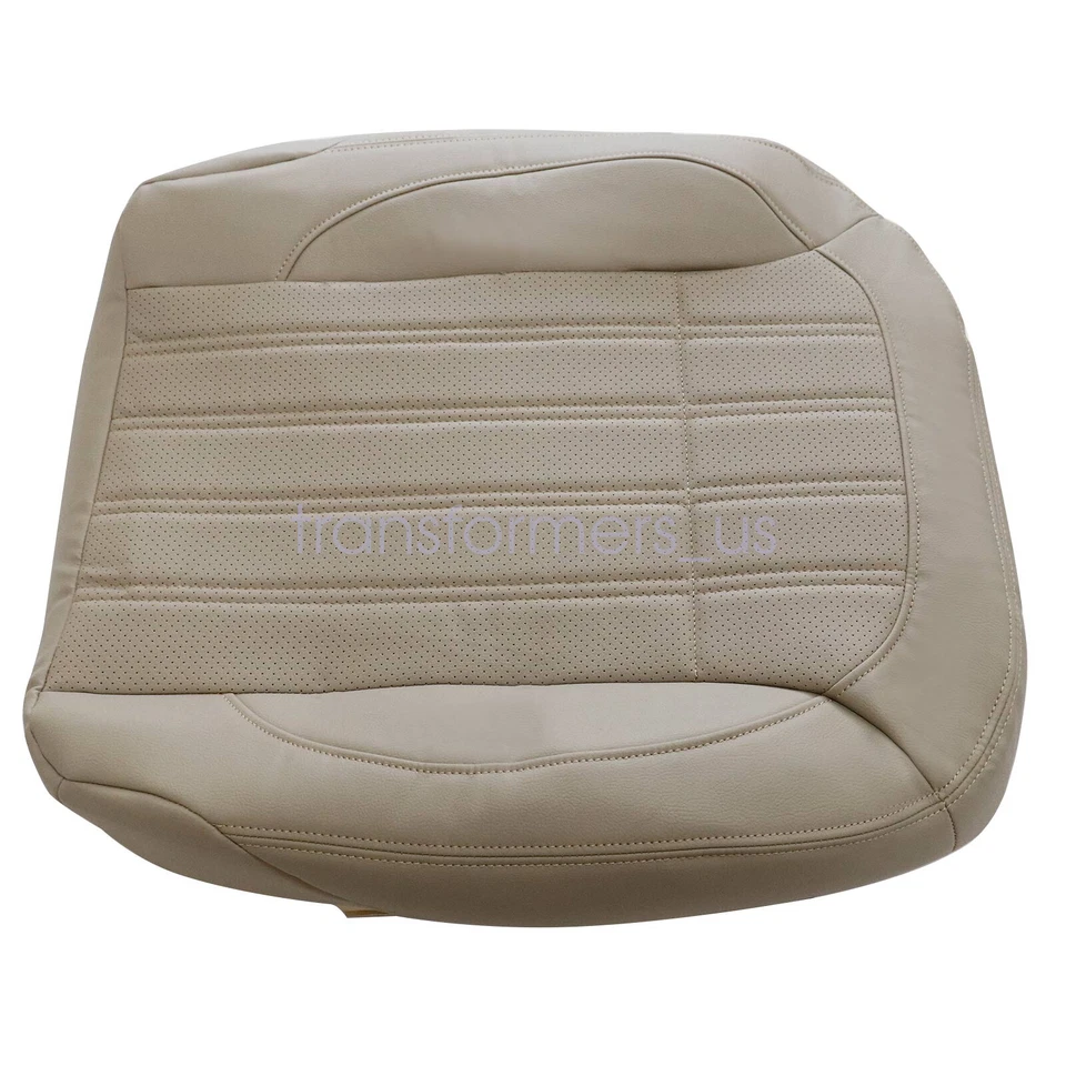 For Mercedes Benz GLE350 GLE450 2016-2019 Seat Cover Driver Bottom Leather Tan - Image 3 of 4