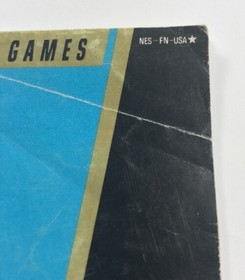 NFL Football Nintendo NES Instruction Manual Booklet NES-FN-USA - Ships Fast