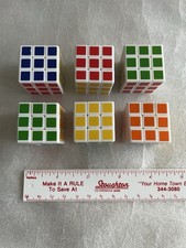 Lot of 6 Mini Rubik s Cube Party Favors Brand New