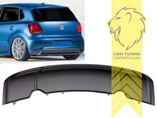 Heckansatz Heckspoiler Diffusor für VW Polo 6C für R-Line Optik