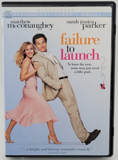 Failure to Launch DVD Matthew McConaughey Sarah Jessica Parker 2006 Widescreen