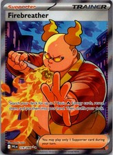 Firebreather 119/094 Ultra Rare Phantasmal Flames Pokemon Holo Near Mint