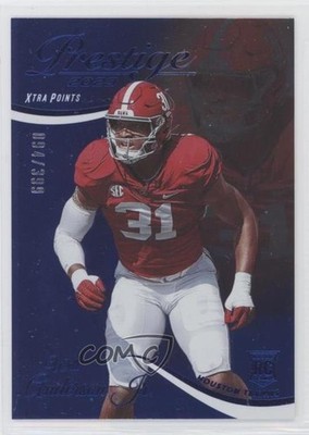2023 Prestige Rookies Xtra Points Blue /399 Will Anderson Jr #387 Rookie RC 0hw3