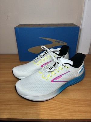 Brooks Hyperion White Black Pink Blue Men Running Shoes Sneakers 1104071D-120