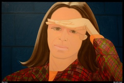 Alex Katz Ada with Hand O 1 Vintage Kunstdruck Poster Wanddeko stilvolles Exponat
