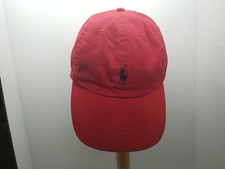 Polo Ralph Lauren Twill Ball Cap in Tomato Re...