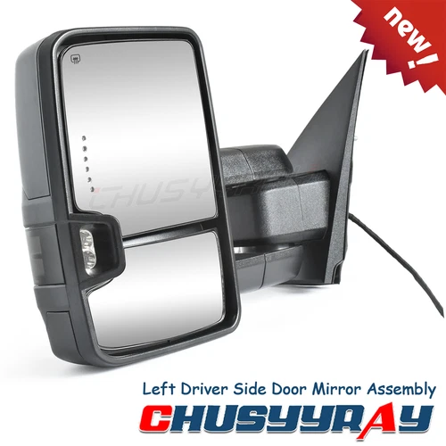 1x Passenger Door Mirror Fits Chevrolet Silverado 1500 2015-2017 Left Side