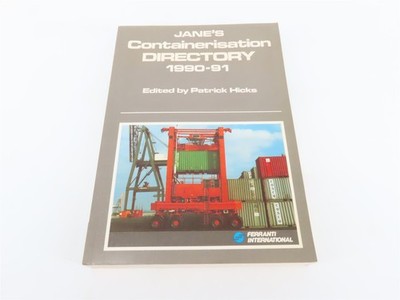 Jane's Containerisation Directory 1990-91 by Patrick Hicks, Editor  1990 SC Book
