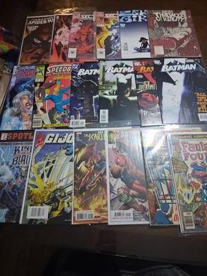 Lot Of 18 Vintage Comic Books Marvel & DC & INDIE Modern Age ALL VARIOUS GRADES
