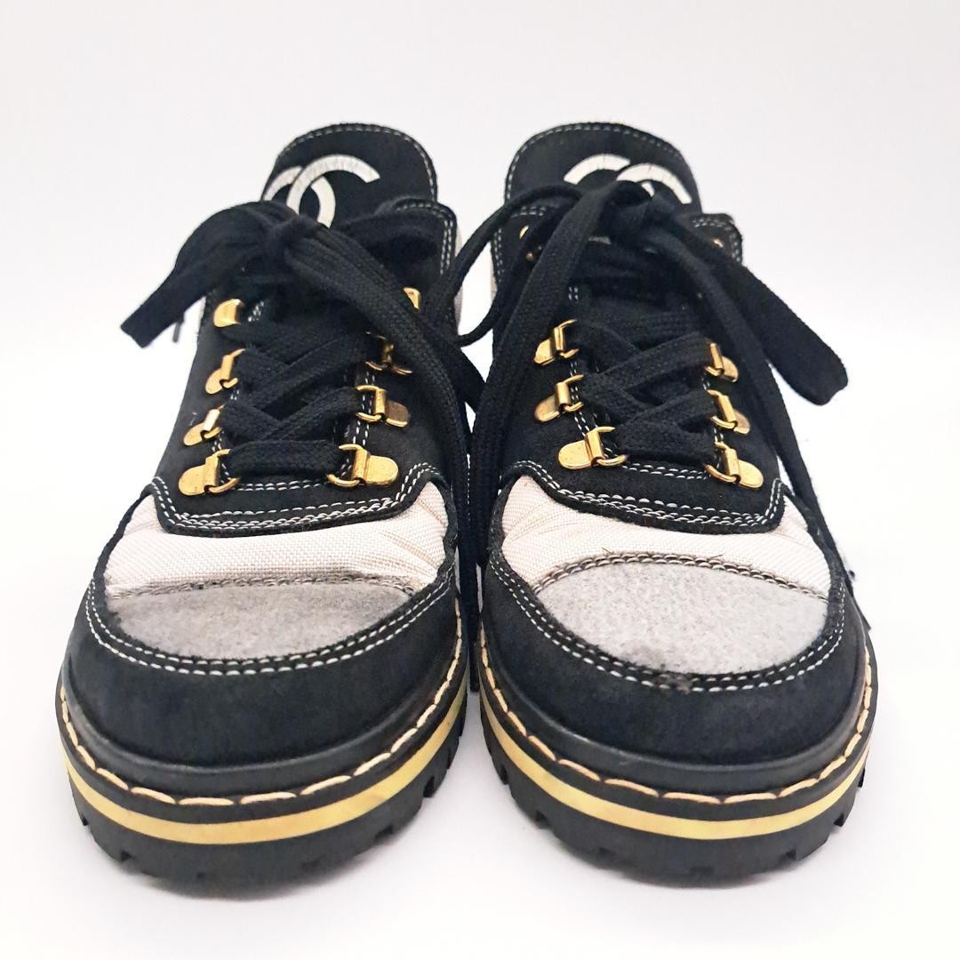 Chanel Sneakers Shoes Multicolor With Coco Mark Size 36 US About6 For Women thumbnail 2