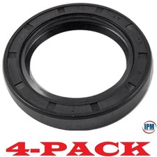 4-PACK TC 15x25x7 Metric Oil Seal, Buna-N Dual Lip, W/Spring 15-25-7 IPM NEW
