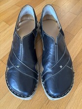 Josef Seibel Schwarzer Halbschuhe Gr. 43